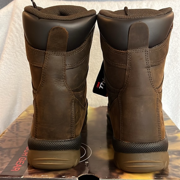 NEW “OUTDOOR GEAR” MENS Hunting/Hiking Boots SIZE 9 Regular COLOR Dark Brown - Picture 3 of 7